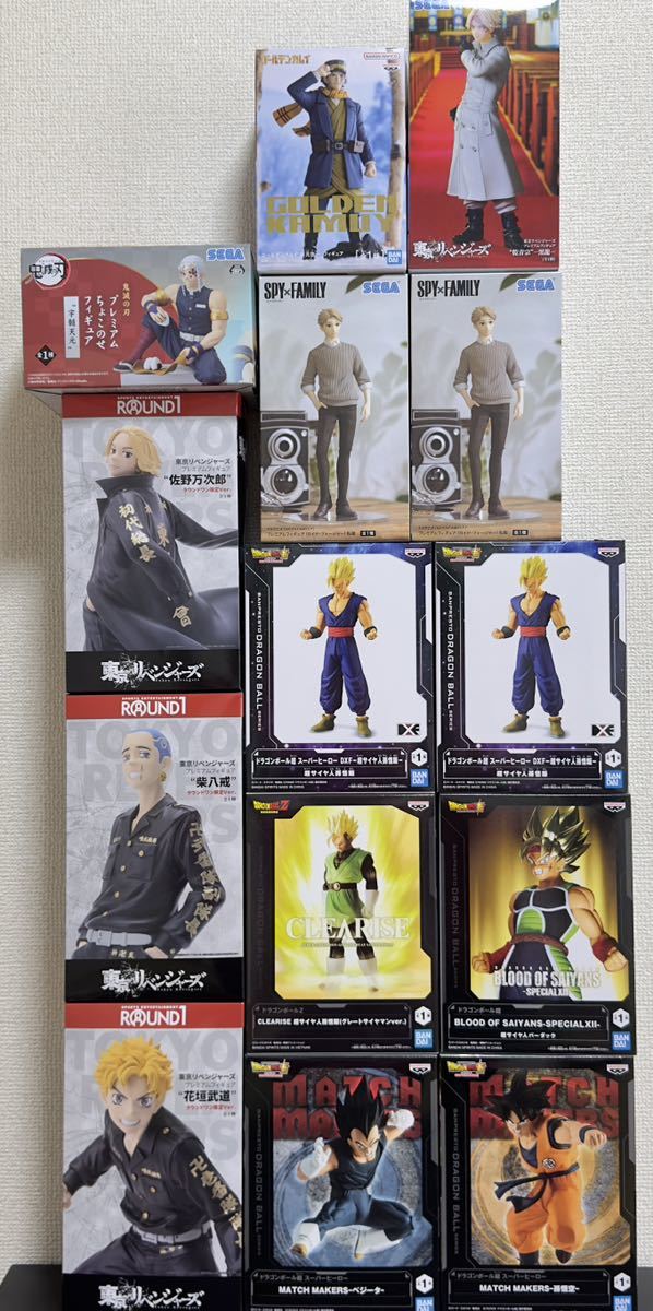 新品未開封】ドラゴンボール ゴールデンカムイ 東京リベンジャーズ SPY