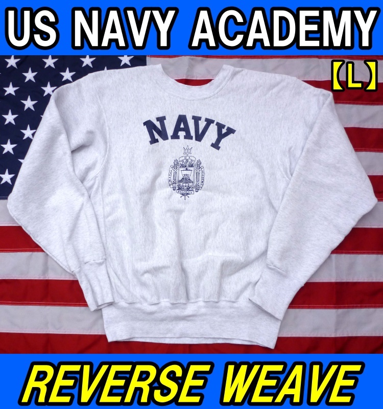 2022年製 新品】 THE Lサイズ スウェットシャツ ACADEMY NAVY □US