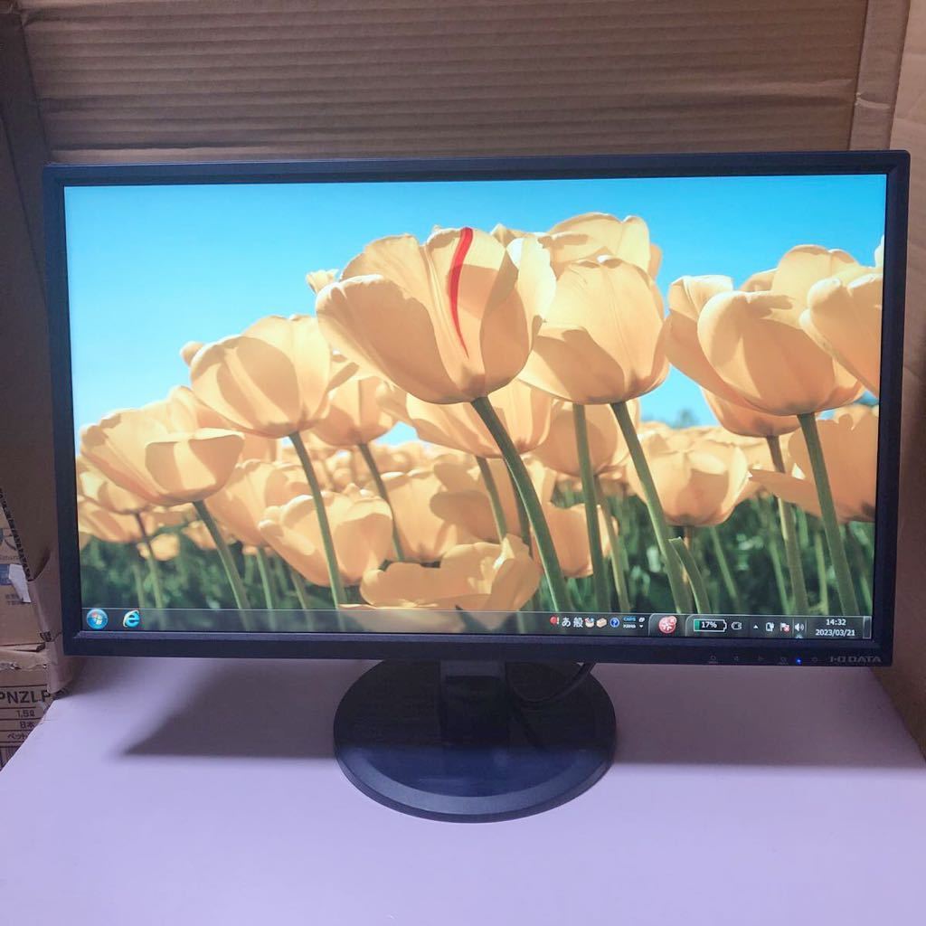 Используется Rare Blue I-O Monitor Monitor 23,8 дюйма ADS с неязким динамиком EX-LD2381DB-B2 Управление управлением Shy768