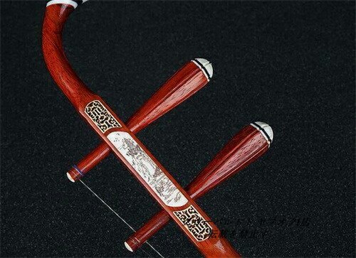  bargain sale! quality guarantee .. two .. tree China musical instruments two . kokyu unused semi-hard case set D7