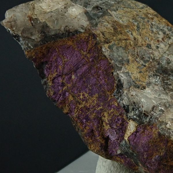 パープライト 原石 13g サイズ約38mm×16mm×16mm ナミビア エロンゴ州 カリビブ産 pte015 紫石 天然石 鉱物 パワーストーン_画像2