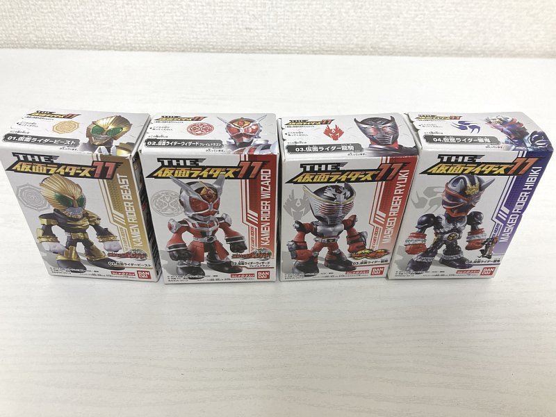 送料込み ■ 未開封品 THE 仮面ライダーズ11 全4種類セット おもちゃ_画像4