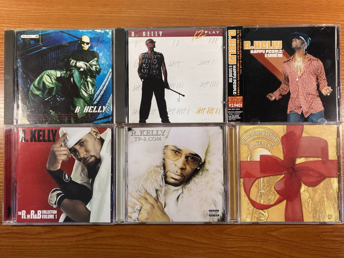 W6269 R・ケリー 6枚セット｜R. Kelly 12 Play TP-2.com Chocolate Factory Happy People U Saved Me R. In R&B Greatest Hits Collection