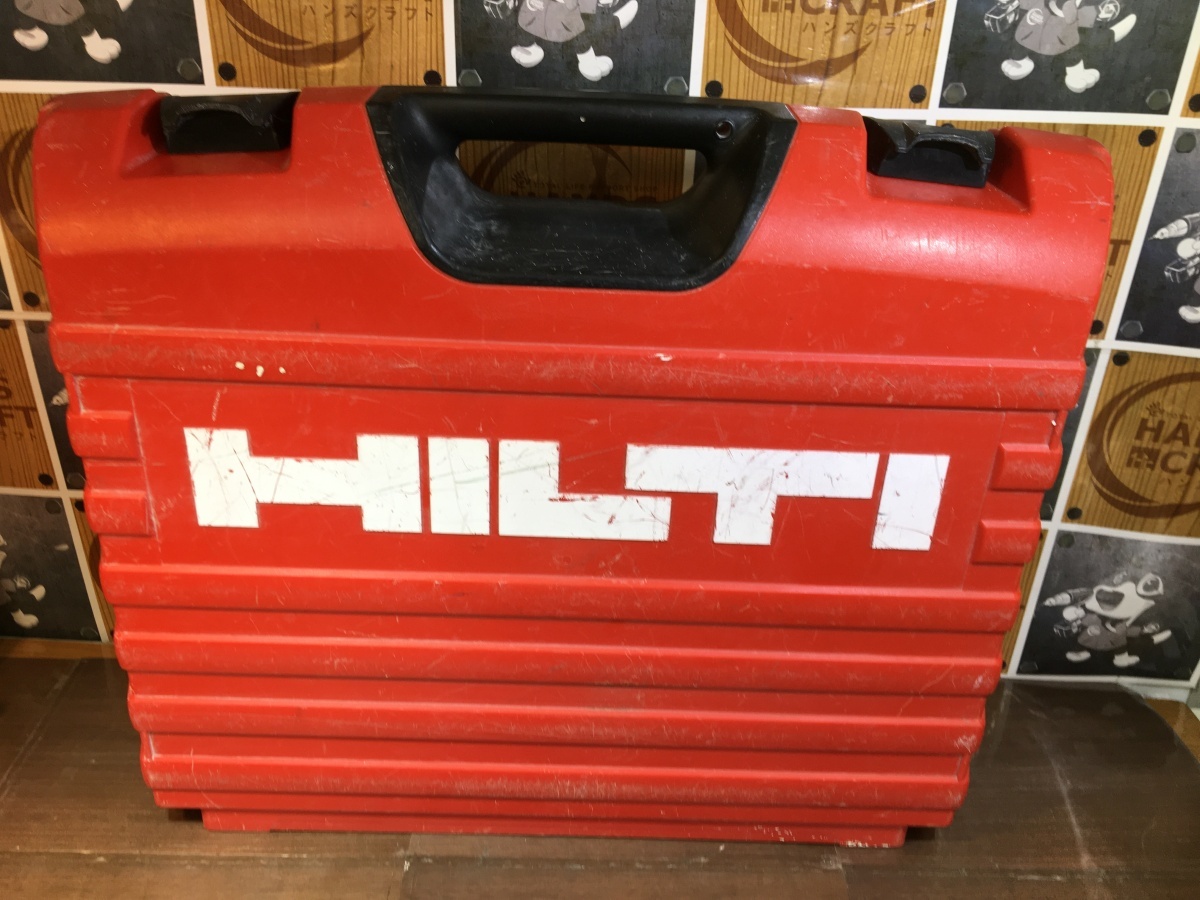 ★値下げ★ HILTI ヒルティ GX120 ガスネイラ 中古品 ケース/付属品/説明書付き ガス無 ガス式鋲打ち機 【ハンズクラフト宜野湾店】_画像10