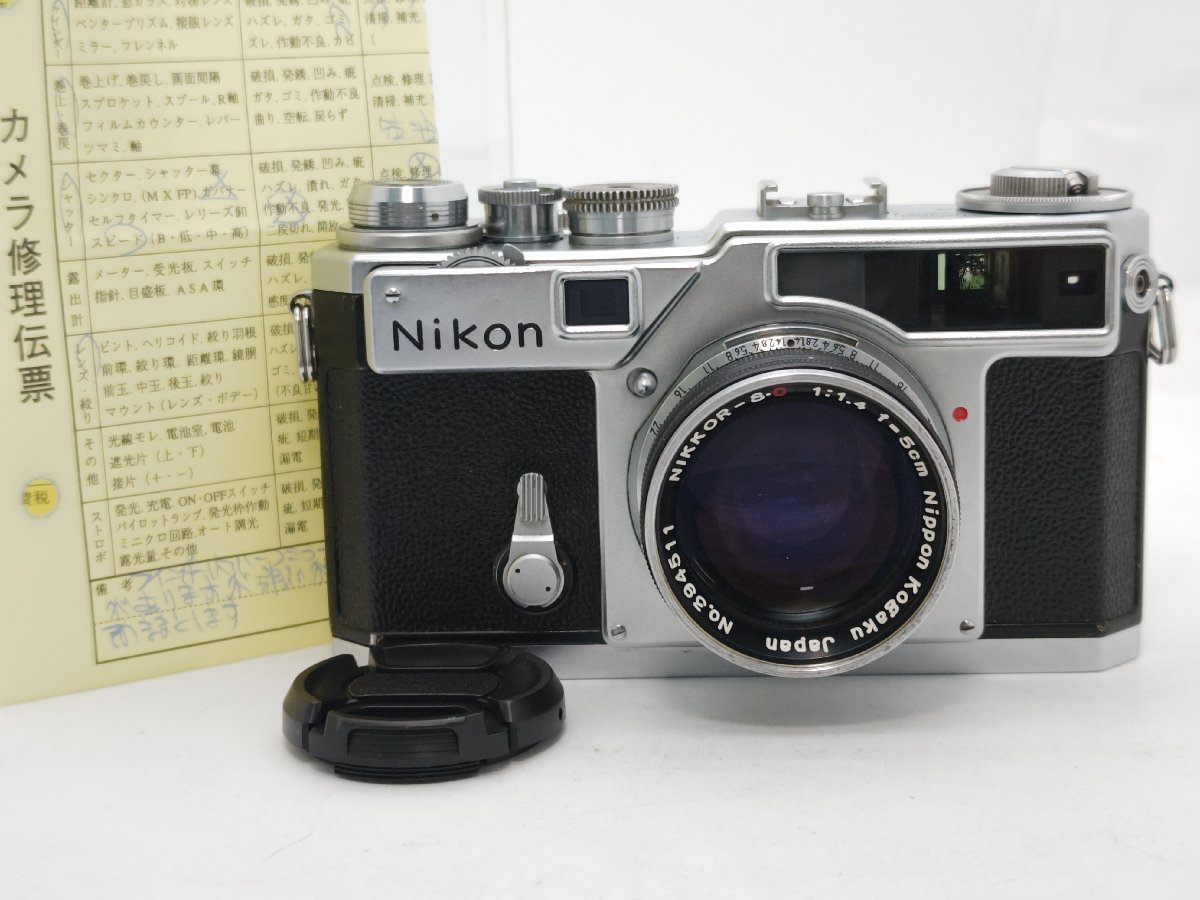 2022年製 新品】 Nikon SP 動作は良 距離計ファインダー腐食 レンジ