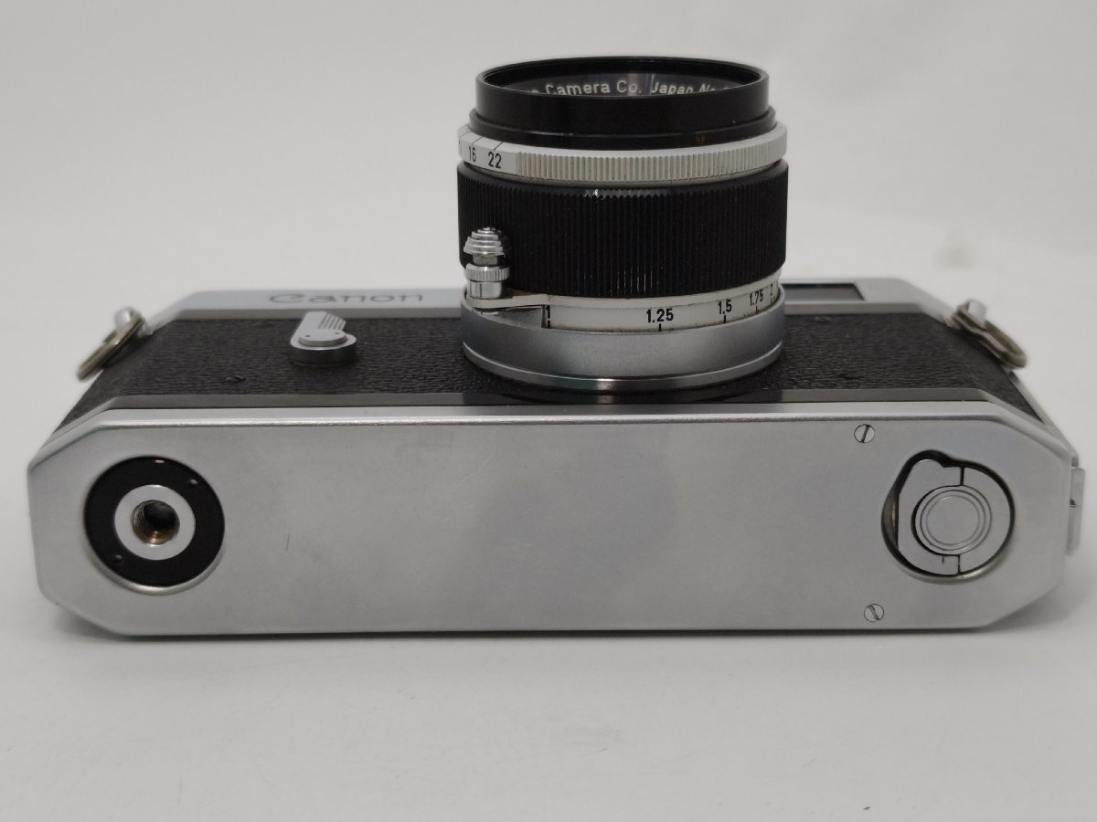 CANON P ボディ ポピュレール レンジファインダー キャノン 露出計付き
