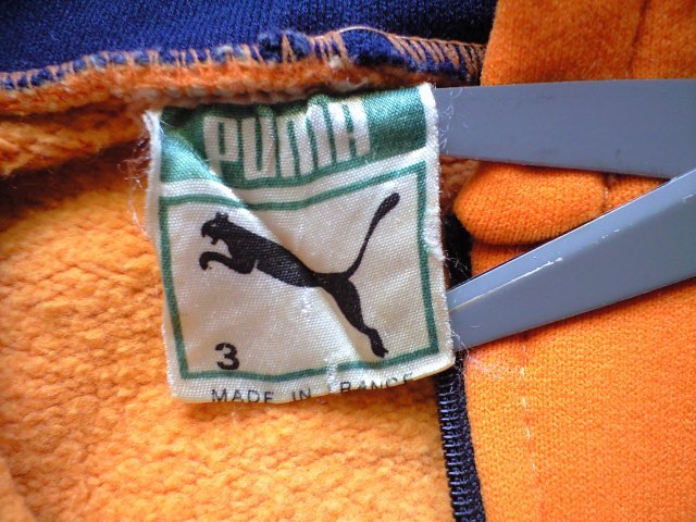即決 希少 80s PUMA 目付きプーマタグ フランス製 ヴィンテージ 即決 希少 80s PUMA 目付きプーマタグ フランス製 ヴィンテージ