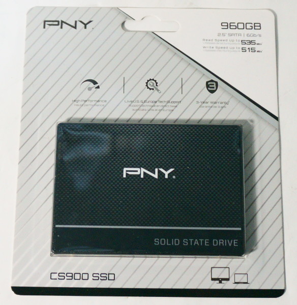 沸騰ブラドン CS900 PNY SSD SATA-III 2.5インチ 新品未使用品 960GB