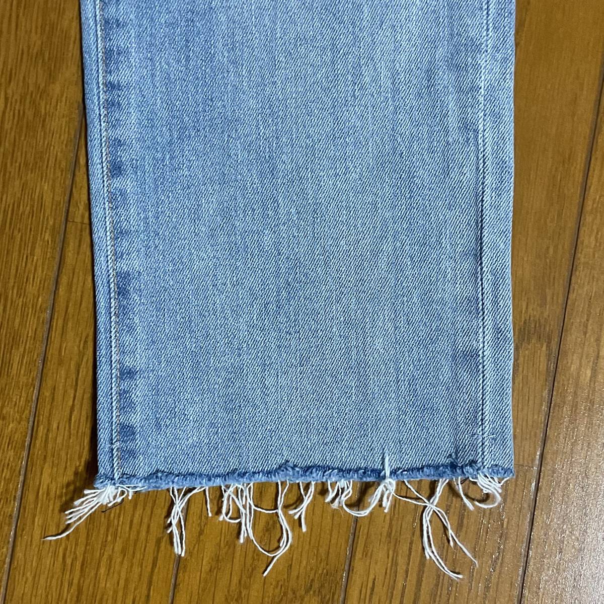 Levi’s 511 / WHITE OAK　ライトブルー/W31　カットオフ　　　W118_画像4