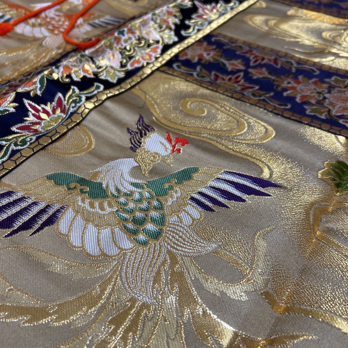 Yahoo!オークション - 美品 【金襴七条袈裟】【衲衣】鳳凰柄 冬 Yahoo!オークション - 美品 【金襴七条袈裟】【衲衣】鳳凰柄 冬