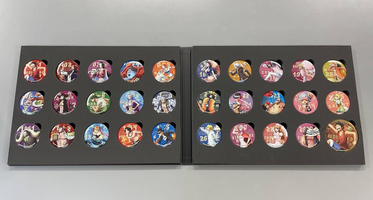 とるパカ! ワンピース アニメ20周年記念 缶バッジコンプリートセット
