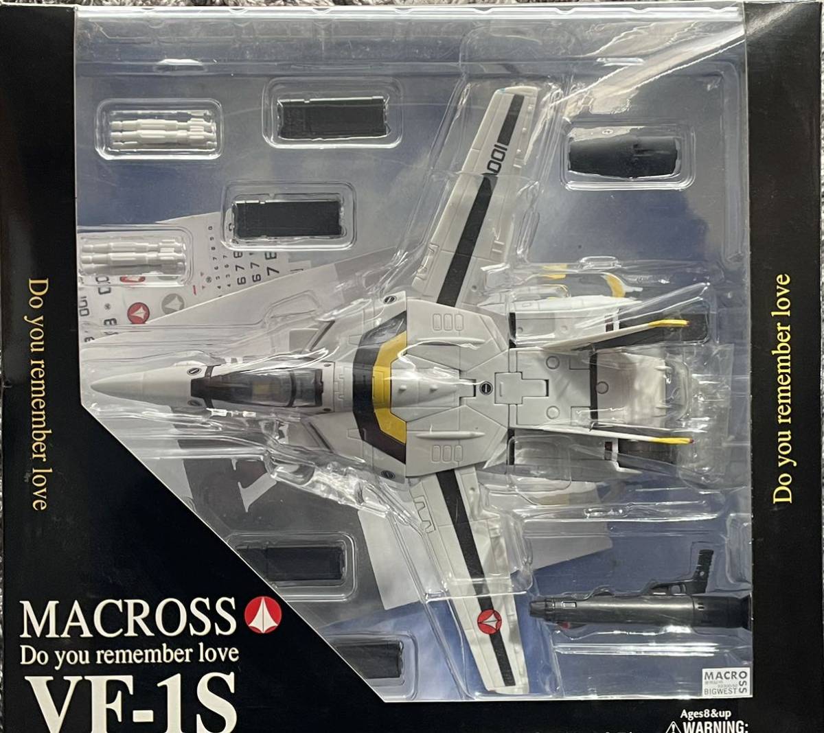 即決 やまと 超時空要塞マクロス VF-1S バトロイド バルキリー ロイ・フォッカー専用機 新品・未開封品