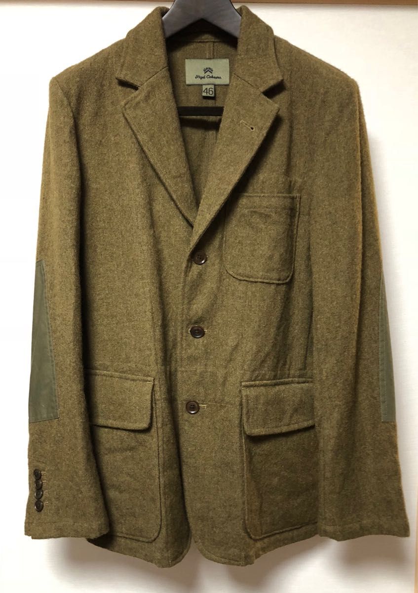 新品 Nigel Cabourn ナイジェルケーボン ミリタリー ジャケット テーラード ブレザー