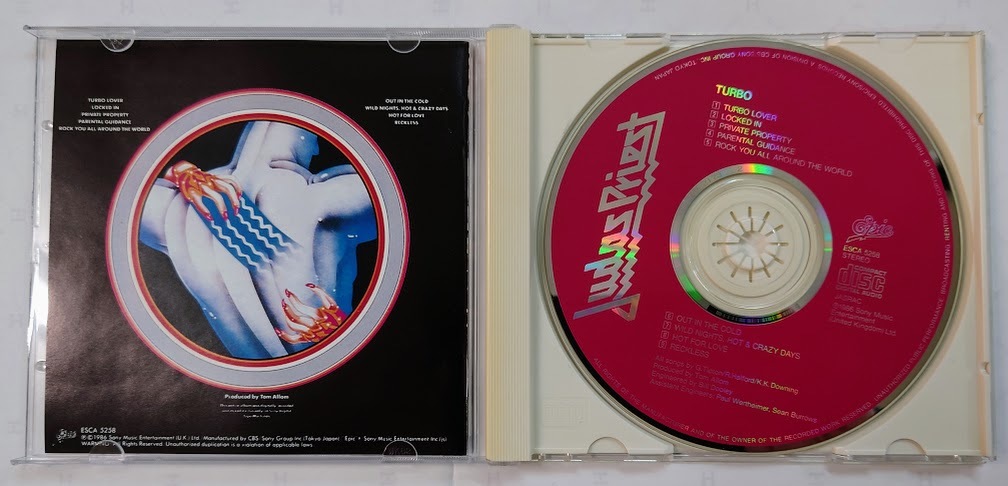 品質が完璧Judas priest ジューダスプリースト turboターボ カセット
