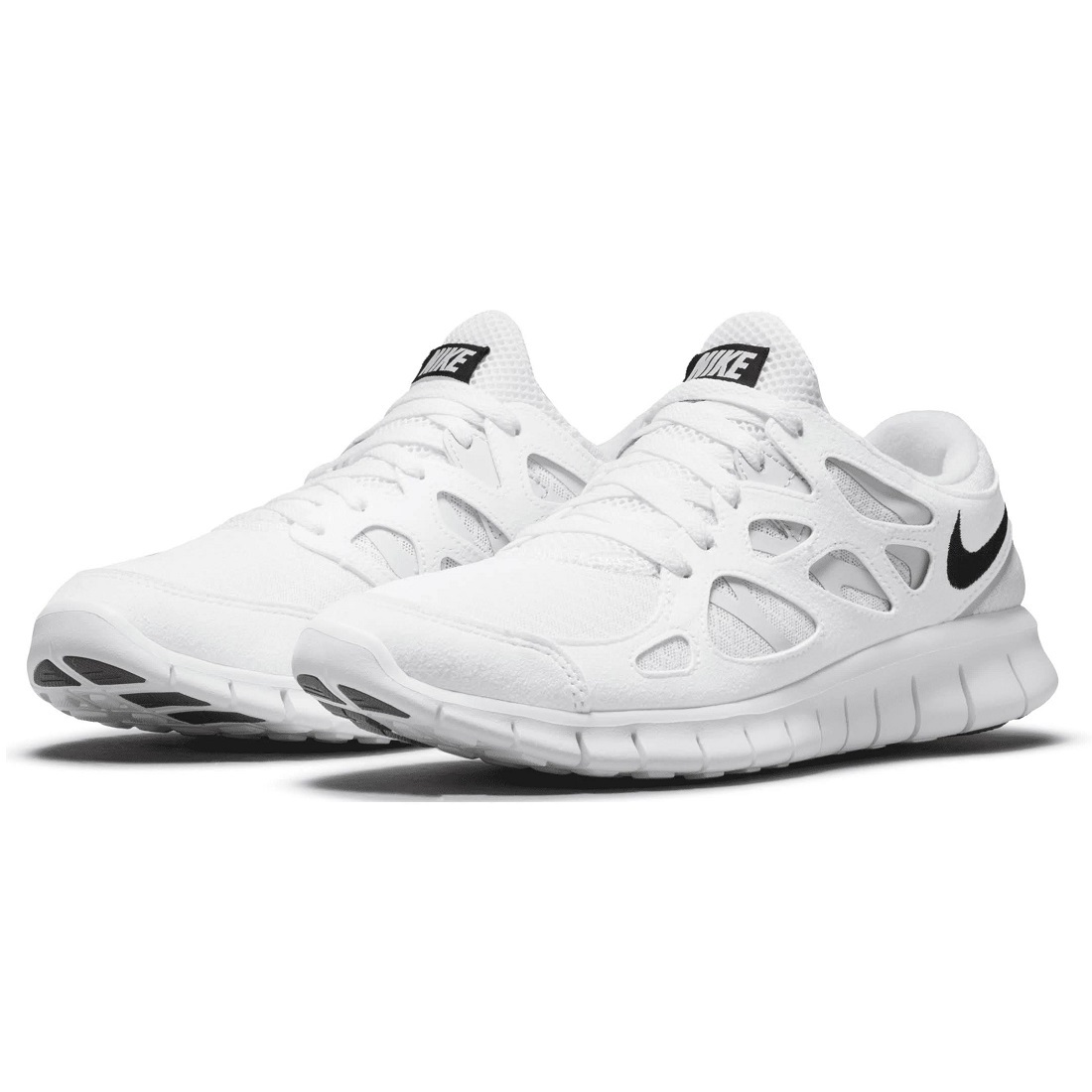 ☆NIKE FREE RUN 2 白/白/灰/黒 26.5cm ナイキ フリー ラン 2 DH8853-100