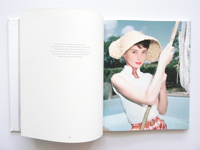 洋書◆オードリー・ヘプバーンのハット写真集 本 女優 映画 ファッション_画像3