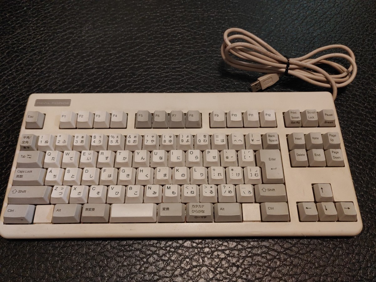 東プレ REALFORCE 89U NF0100 Topre 静電容量 USB 日本語 東プレ REALFORCE 89U NF0100 Topre 静電容量 USB 日本語