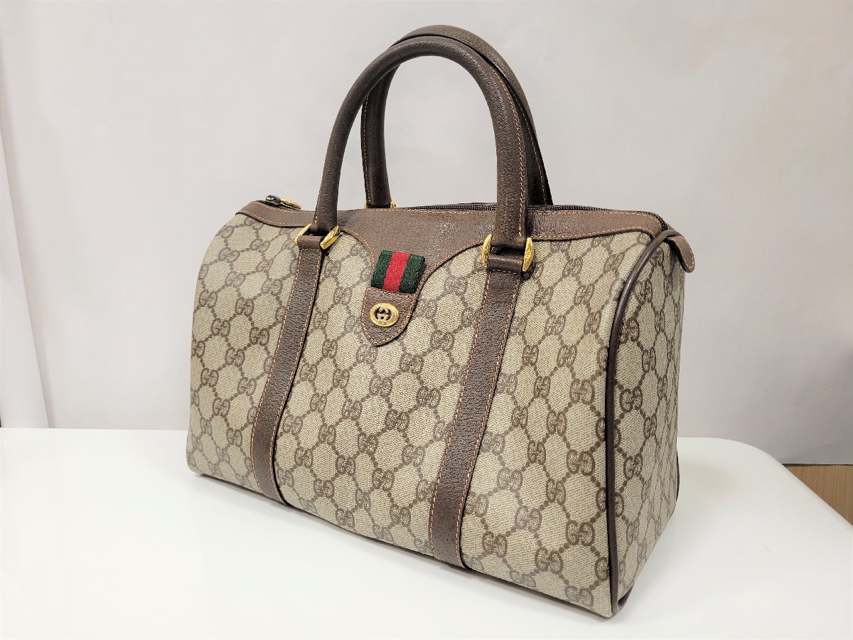 メンテナン ☆GUCCI グッチ オールドグッチ 40.02.007 ハンドバッグ