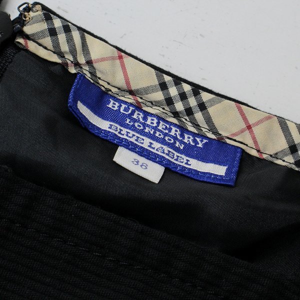 福袋セール】 BURBERRY BLUE ▽【2400030041390】 黒 38/ブラック