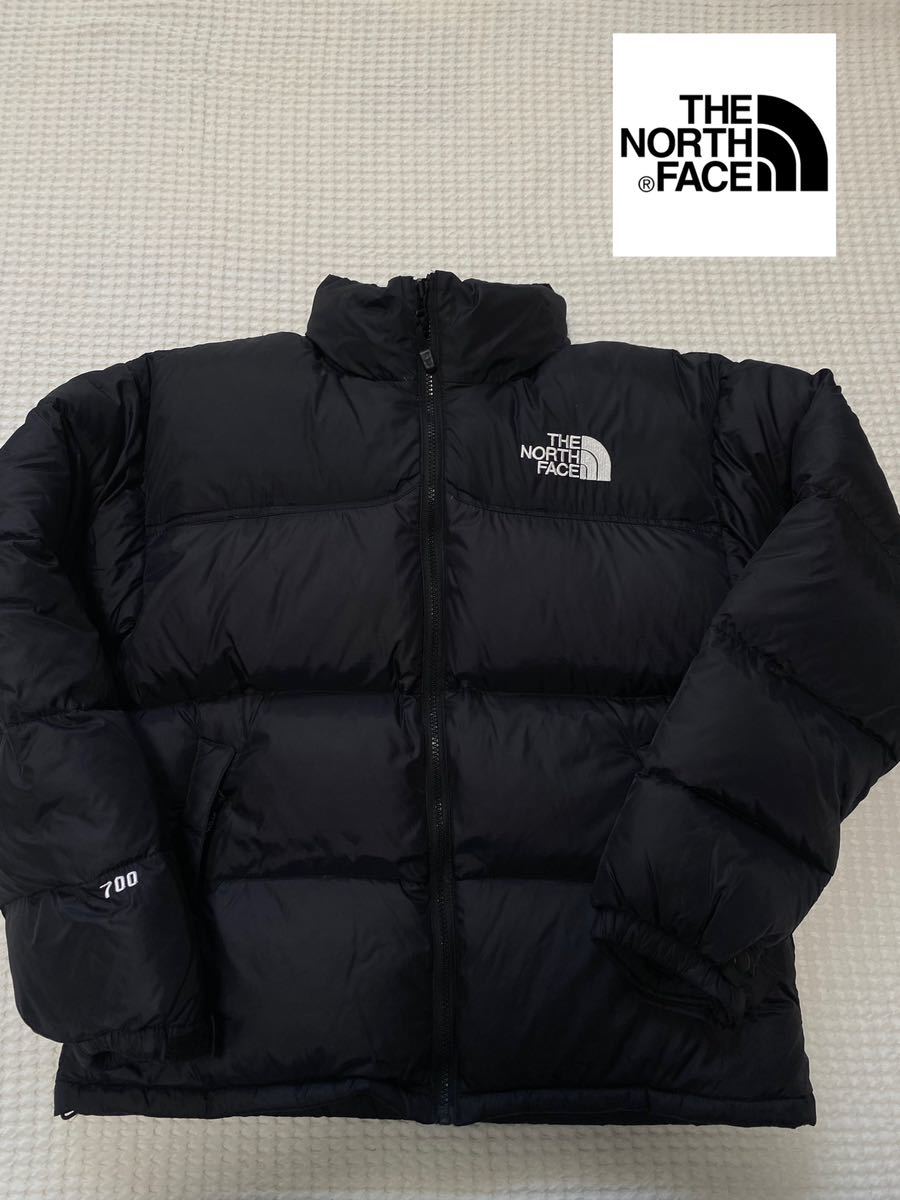 軽量な折り畳み自転車 THE NORTH FACE ヌプシ 700 センターロゴ ダウン