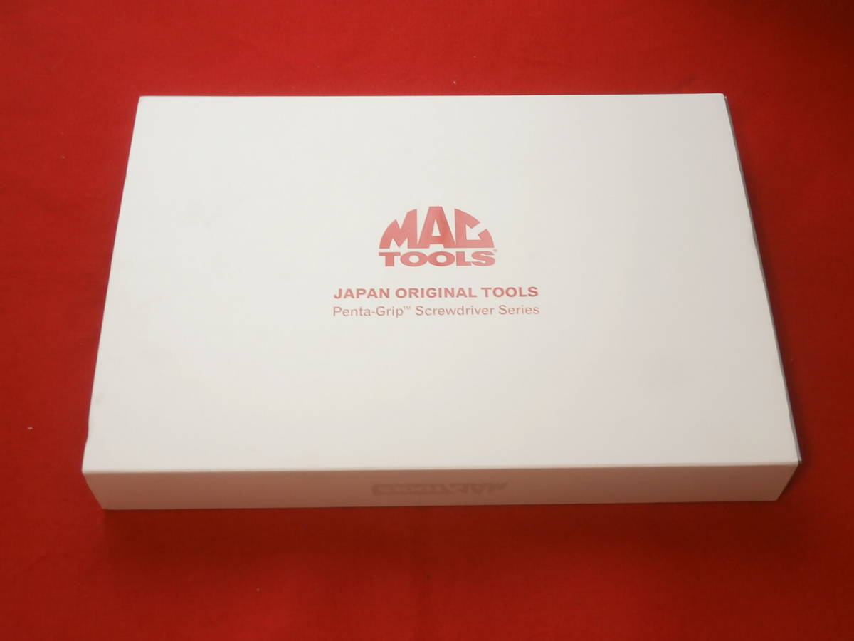  unused Mac tool MAC TOOLS 2022 limited pen ta grip Driver 8 pcs set . light type ring rare goods limited goods 