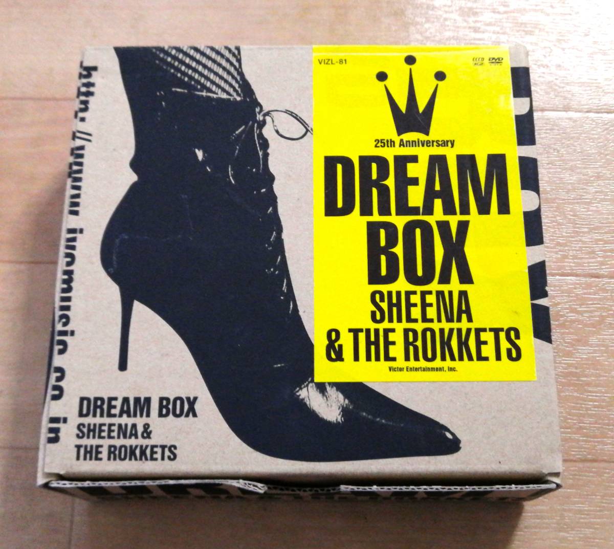 SHEENA＆THE ROKKETS DREAM BOX DVD+CD 2枚＋ポスター＋ブックレット 美品シーナ&ザ・ロケッツグッズ