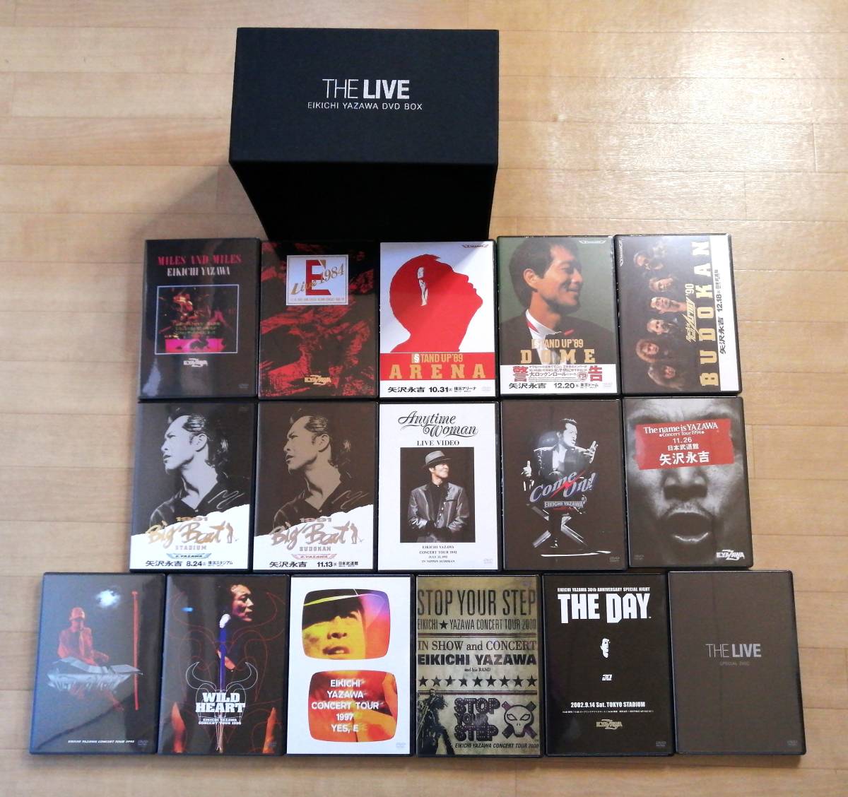 矢沢永吉/ THE LIVE BOX DVD ※未開封品 | lyceefrancaismalabo.org