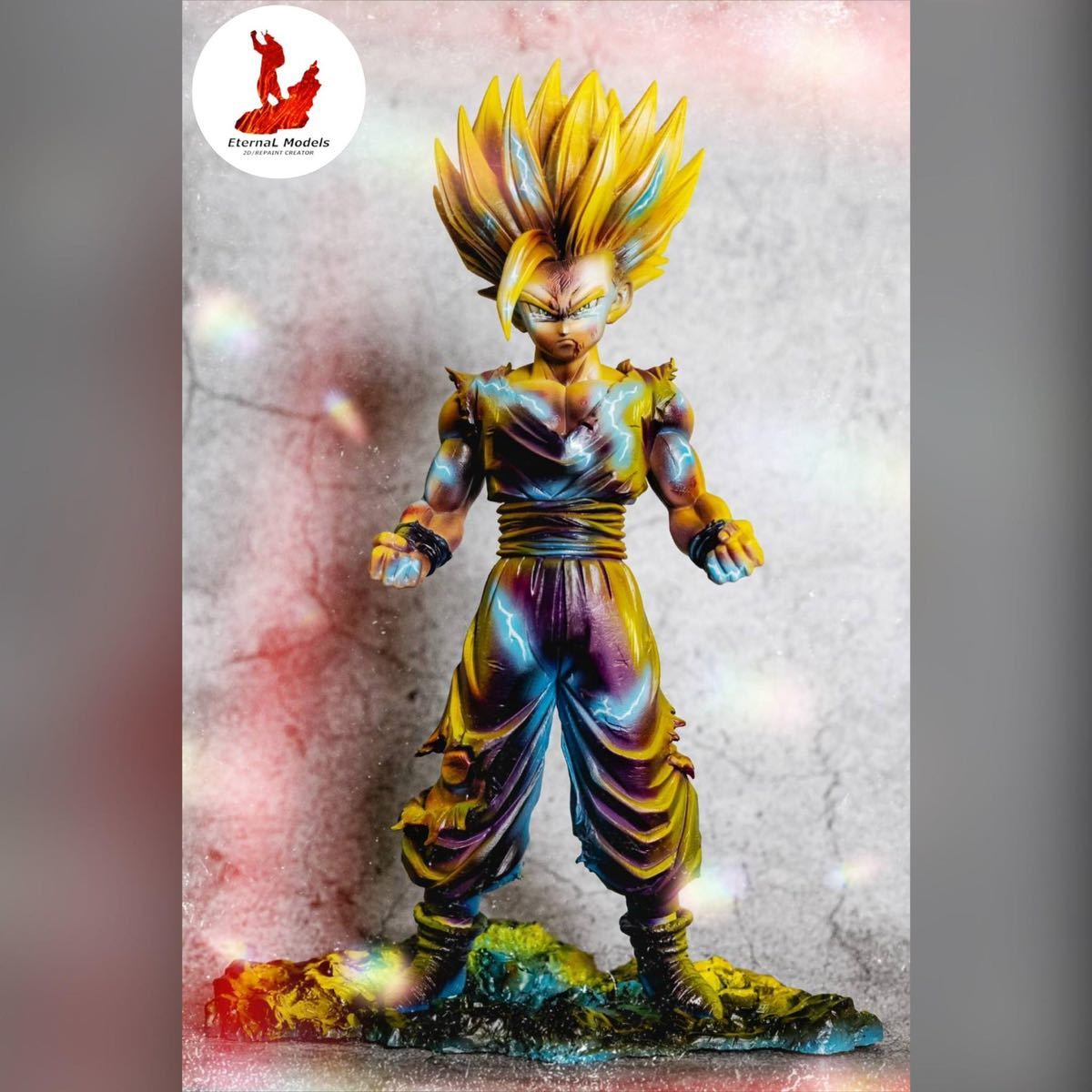 ドラゴンボールZ MSP 孫悟飯 THE SON GOHAN SPECIAL COLORS ver. スペシャルカラーver. リペイント 二次元彩色_画像3