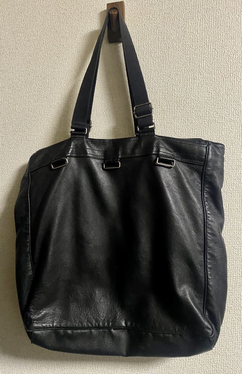 dior homme de ville レザートートバッグ エディ期 ディオール dior homme de ville レザートートバッグ エディ期 ディオール