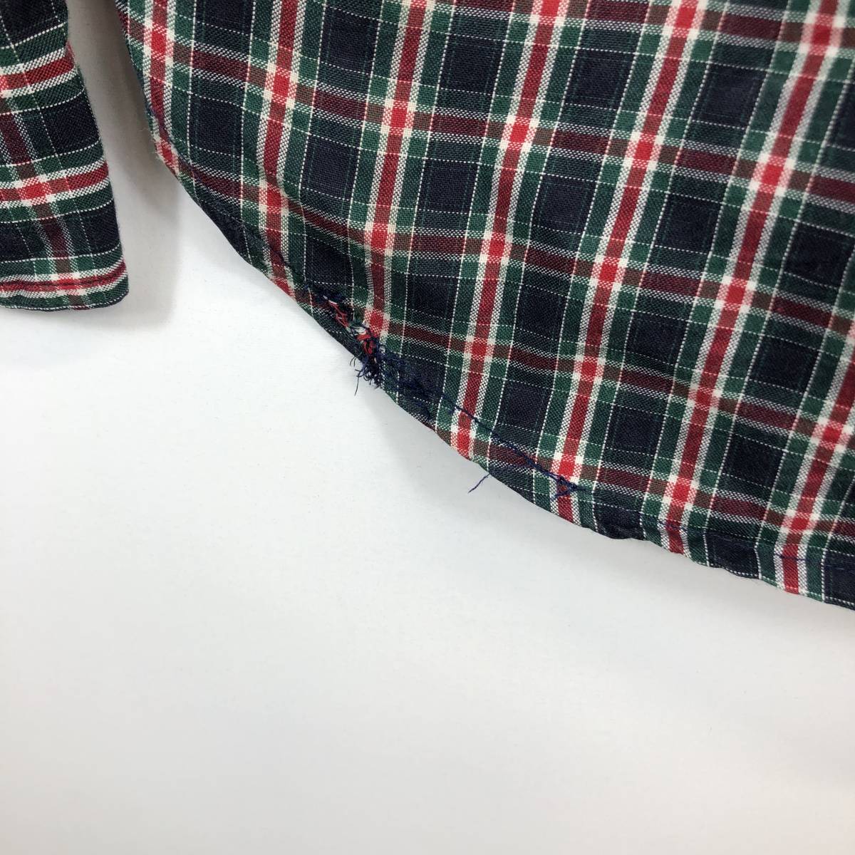 USA made Arrows special order GITMAN VINTAGEgito man button down shirt check pattern S size 
