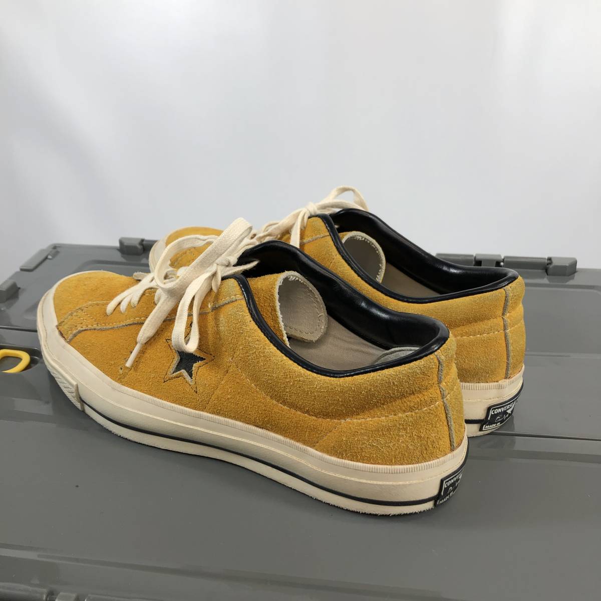日本製 コンバース ワンスターVTG スエード ゴールド マスタード 日本製 コンバース ワンスターVTG スエード ゴールド マスタード