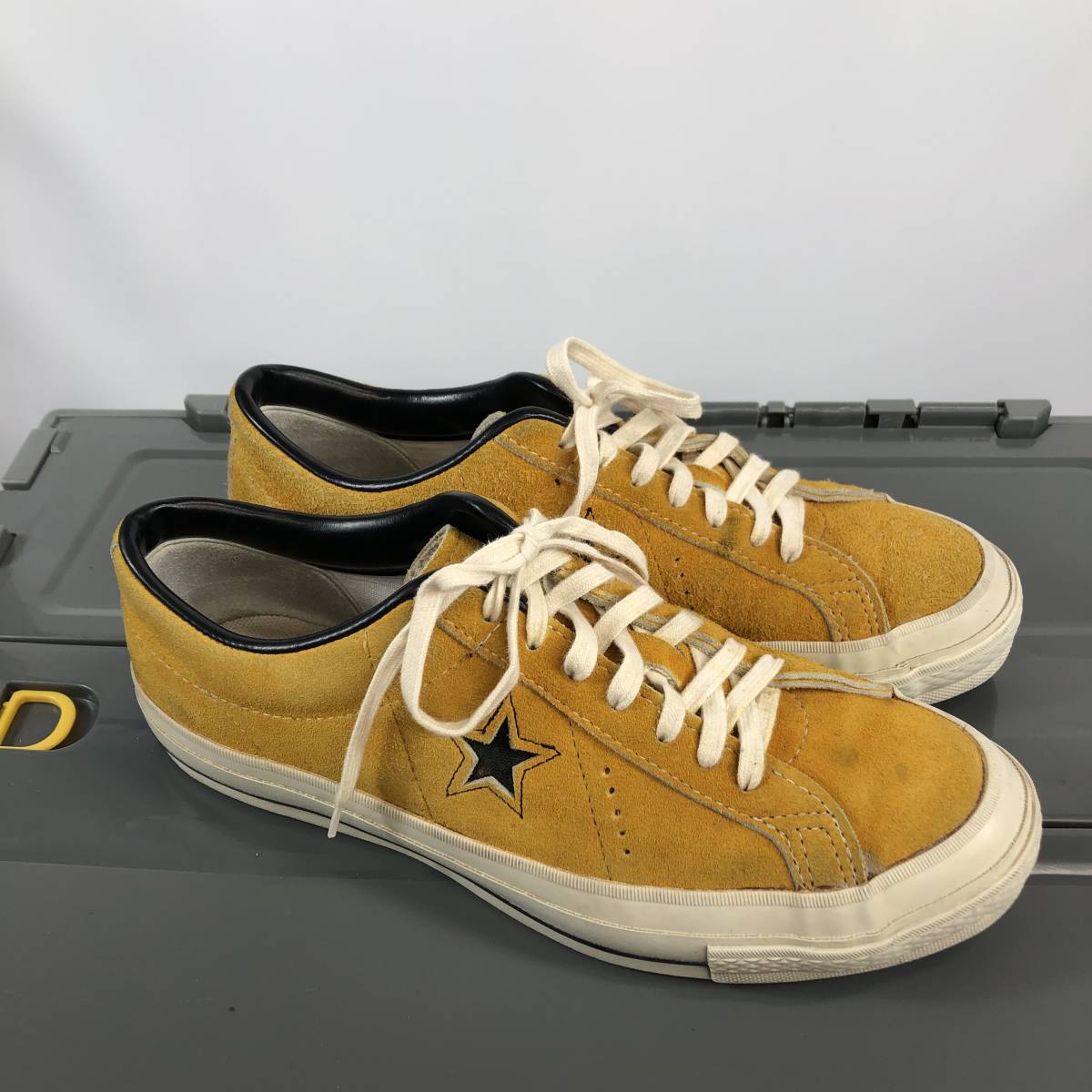 日本製 コンバース ワンスターVTG スエード ゴールド マスタード 日本製 コンバース ワンスターVTG スエード ゴールド マスタード