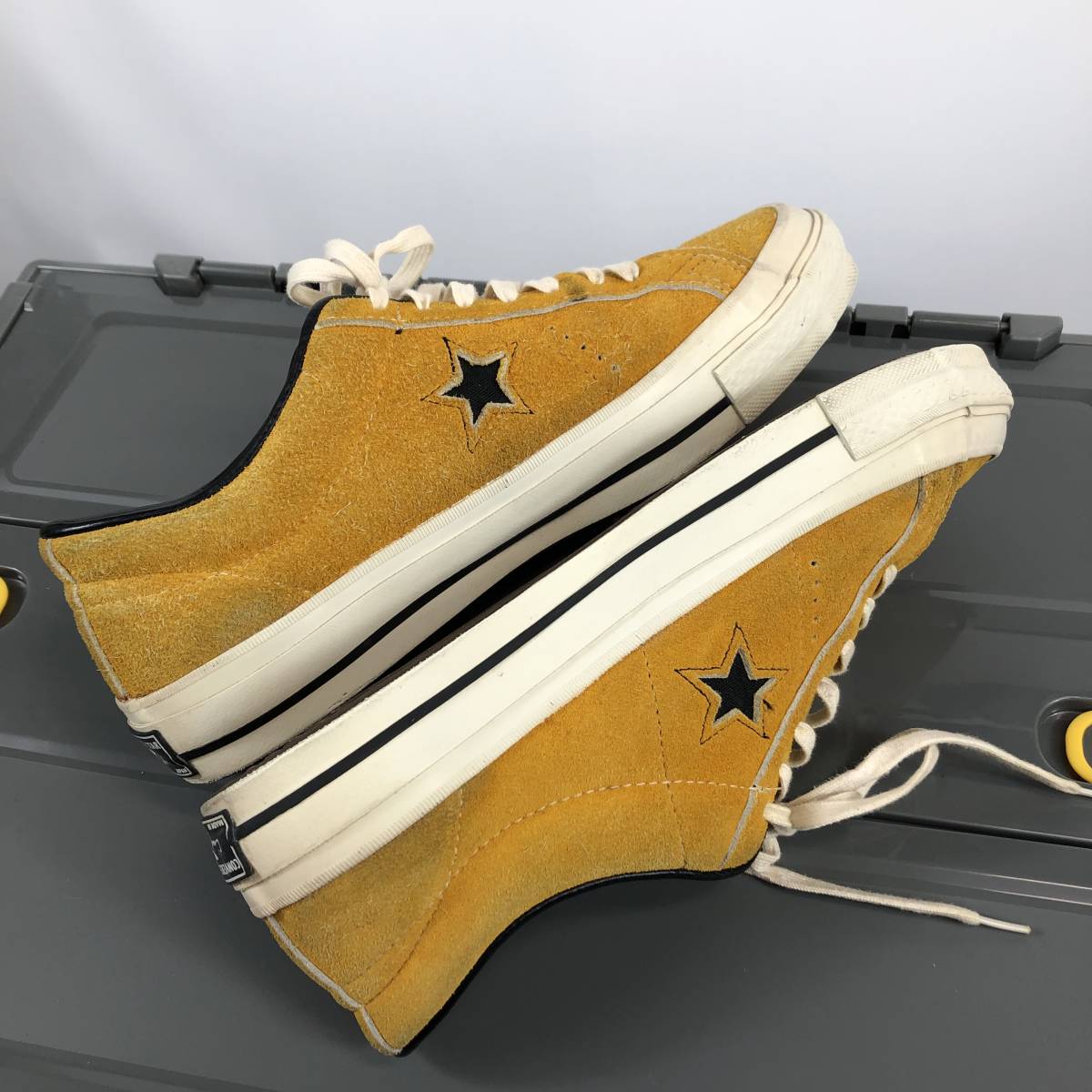 日本製 コンバース ワンスターVTG スエード ゴールド マスタード 日本製 コンバース ワンスターVTG スエード ゴールド マスタード