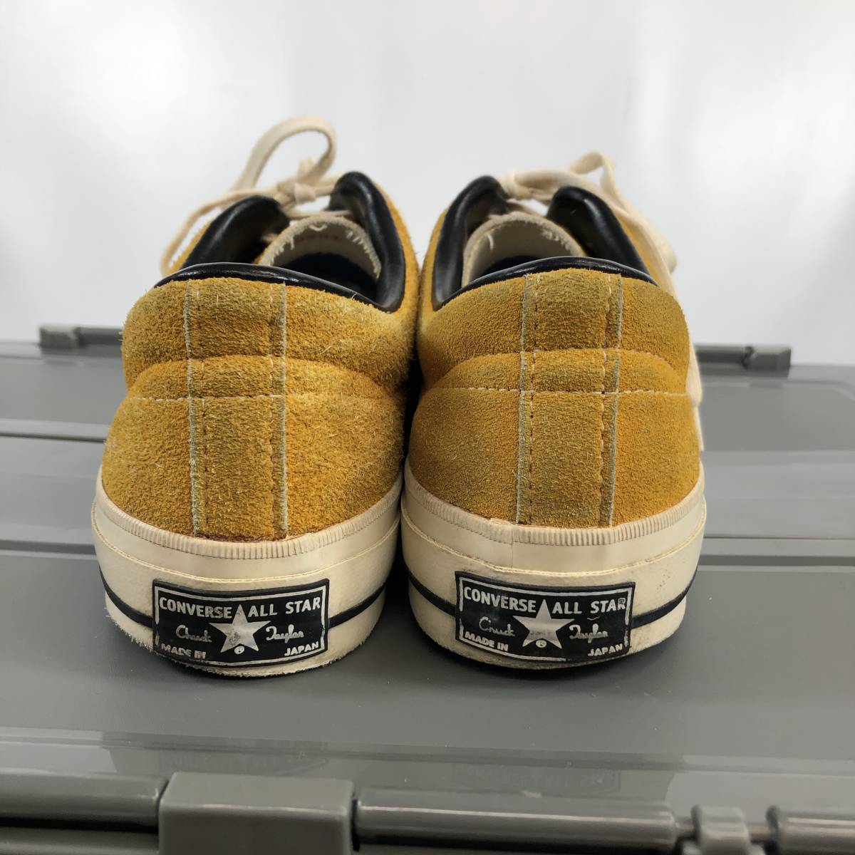 日本製 コンバース ワンスターVTG スエード ゴールド マスタード 日本製 コンバース ワンスターVTG スエード ゴールド マスタード
