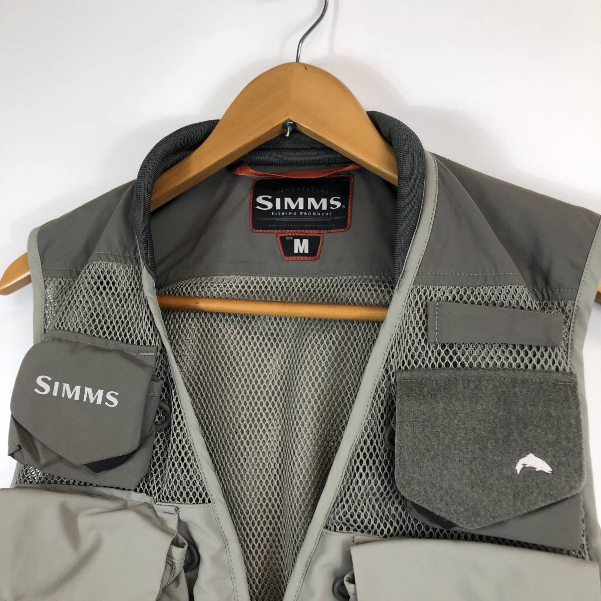 Simms VERTICAL MESH VEST シムス バーチカル メッシュ ベスト M Simms VERTICAL MESH VEST シムス バーチカル メッシュ ベスト M
