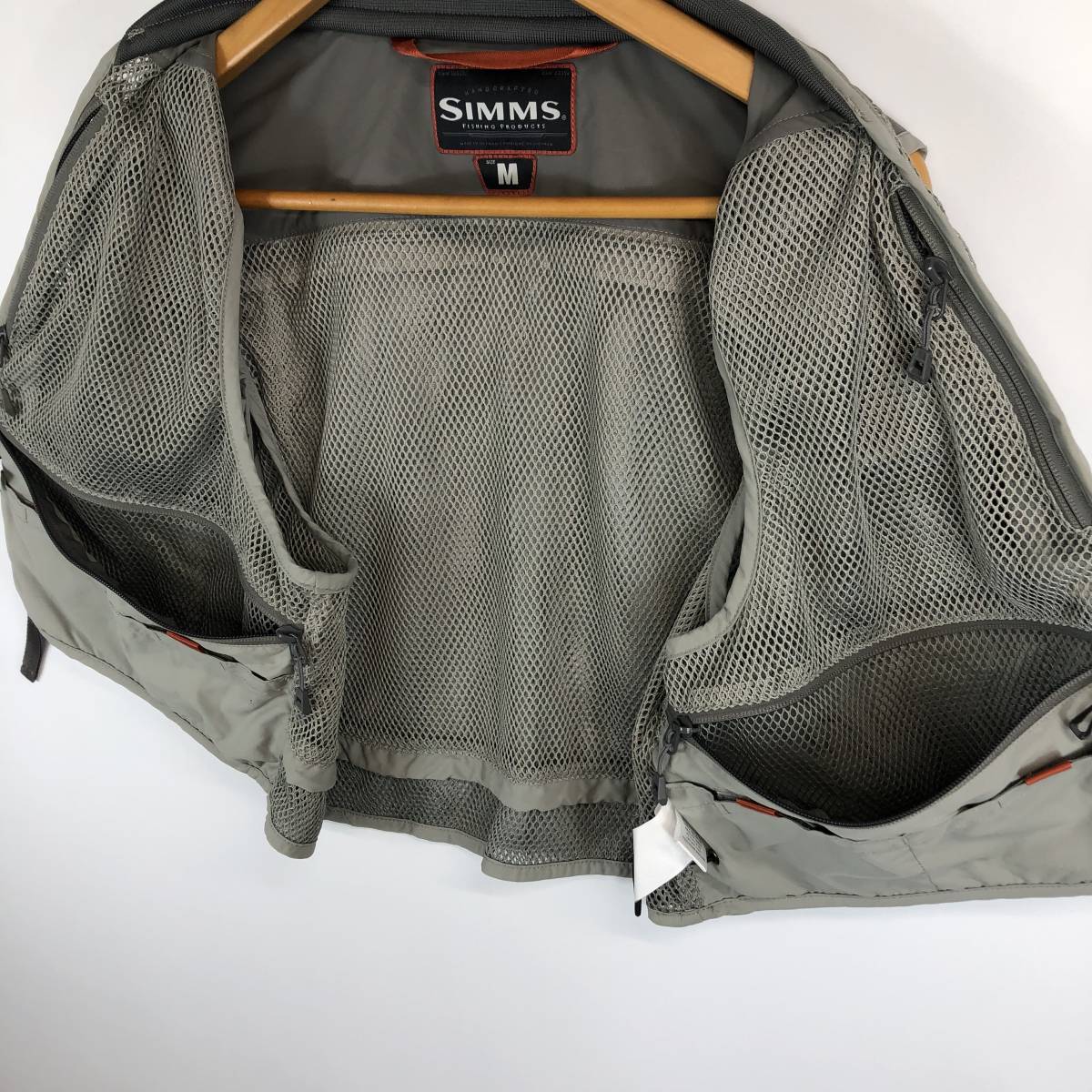 Simms VERTICAL MESH VEST シムス バーチカル メッシュ ベスト M Simms VERTICAL MESH VEST シムス バーチカル メッシュ ベスト M