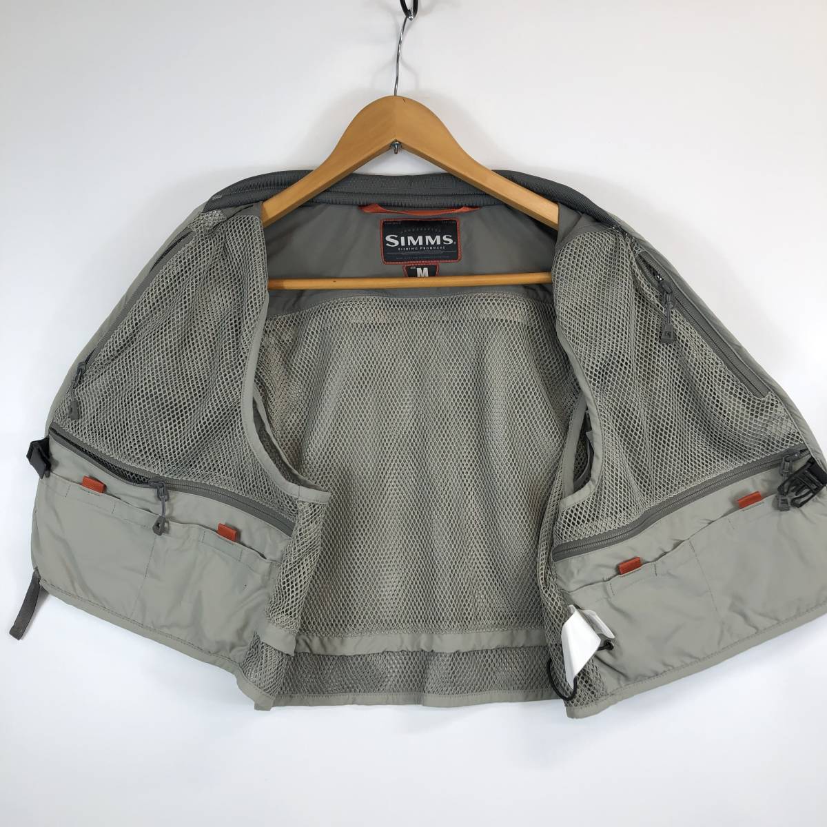 Simms VERTICAL MESH VEST シムス バーチカル メッシュ ベスト M Simms VERTICAL MESH VEST シムス バーチカル メッシュ ベスト M
