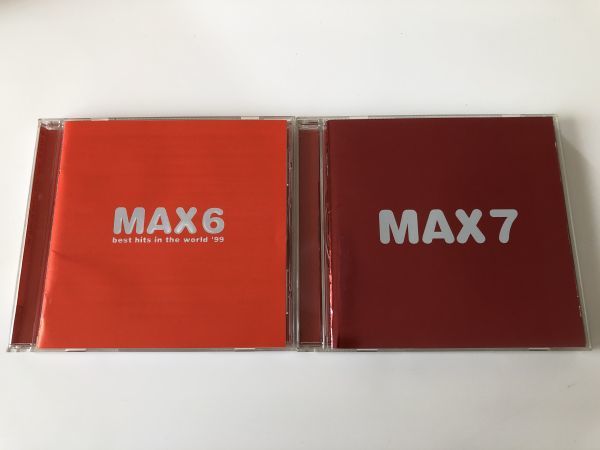 B12046　CD（中古）MAX6 BEST HITS IN THE WORLD'99+MAX7　2枚セット_画像1