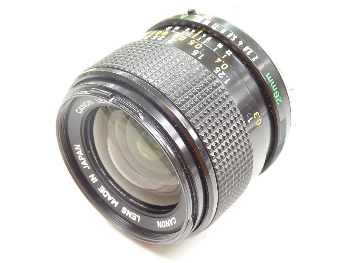 正規販売店】 希少 28mm S.S.C キヤノン Canon ☆希少品☆ f2 Lens FD