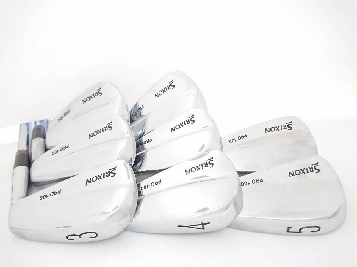 再入荷お得 ヤフオク! - 美品 SRIXON PRO-100 S200(3～9) 7本 レア物