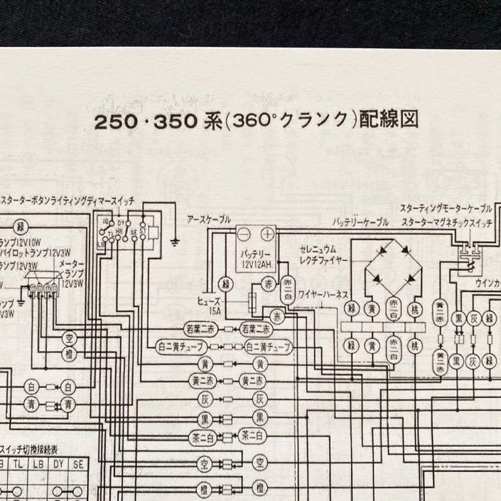 送料無料 当時物 原本 ホンダ ドリーム CB250 CB350 CL250 CL350