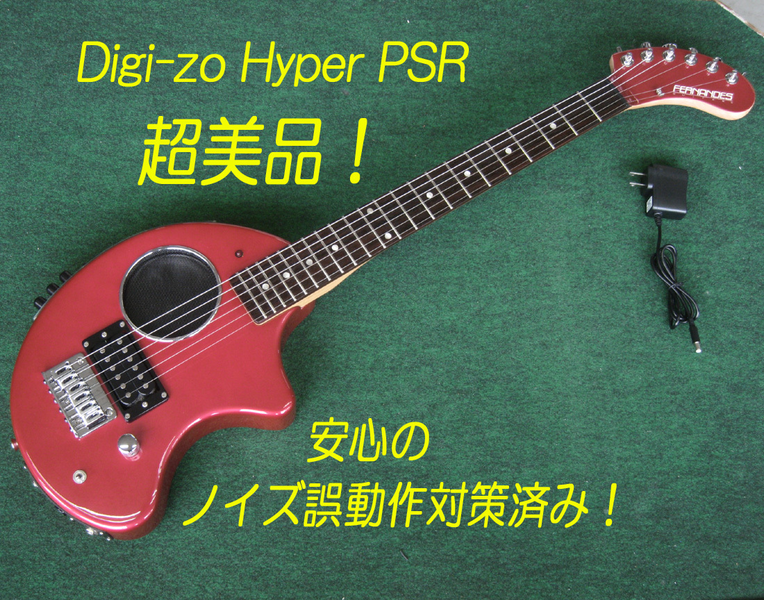 □□DIGI-ZO HYPER PSR ノイズ誤動作対策済み トラ杢ネック-