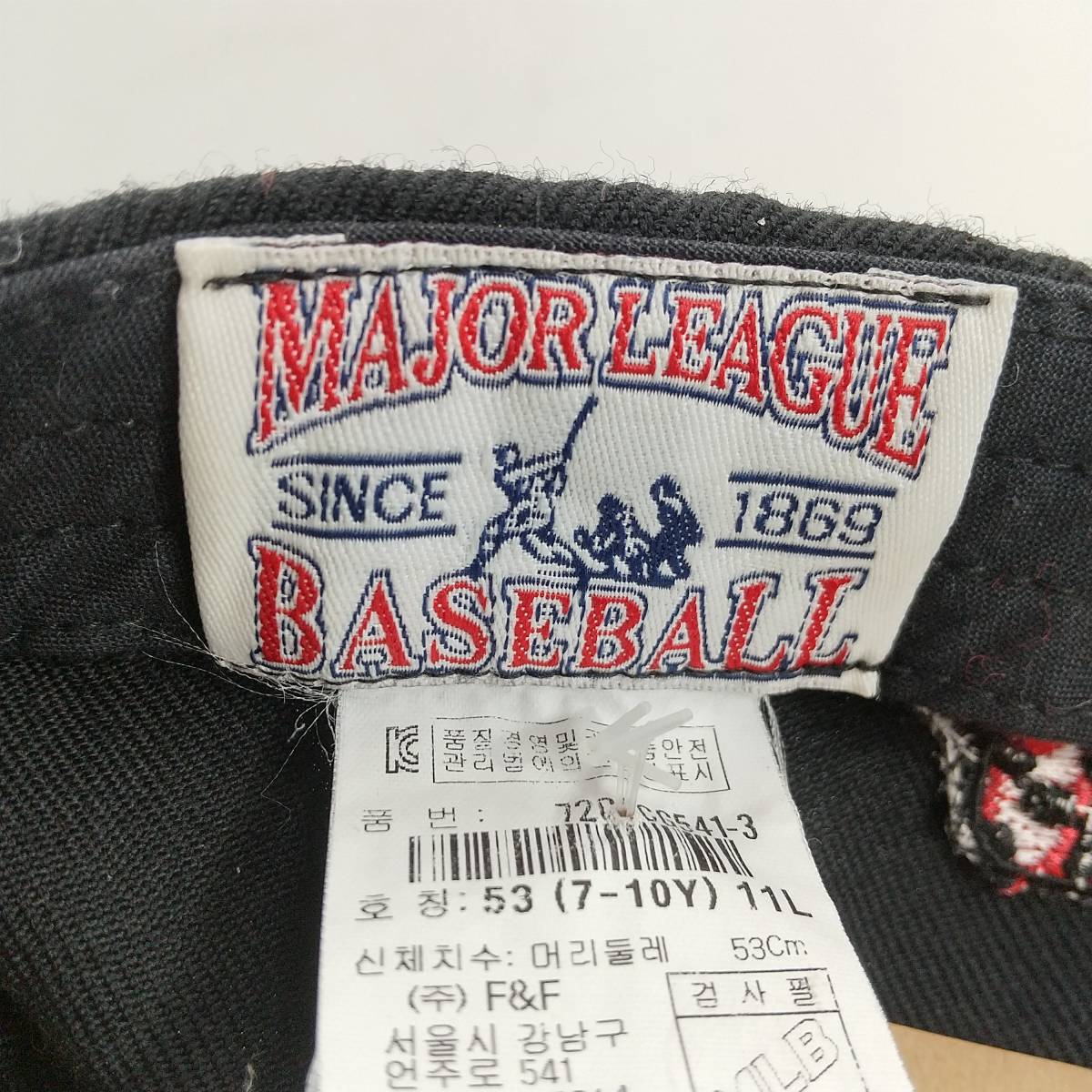 【K5】MLB Major League Baseball PITTSBURGH ピッツバーグ ロゴ刺繍 キャップ 帽子 レッド 赤 野球帽 ベースボールキャップ【230328】_画像5