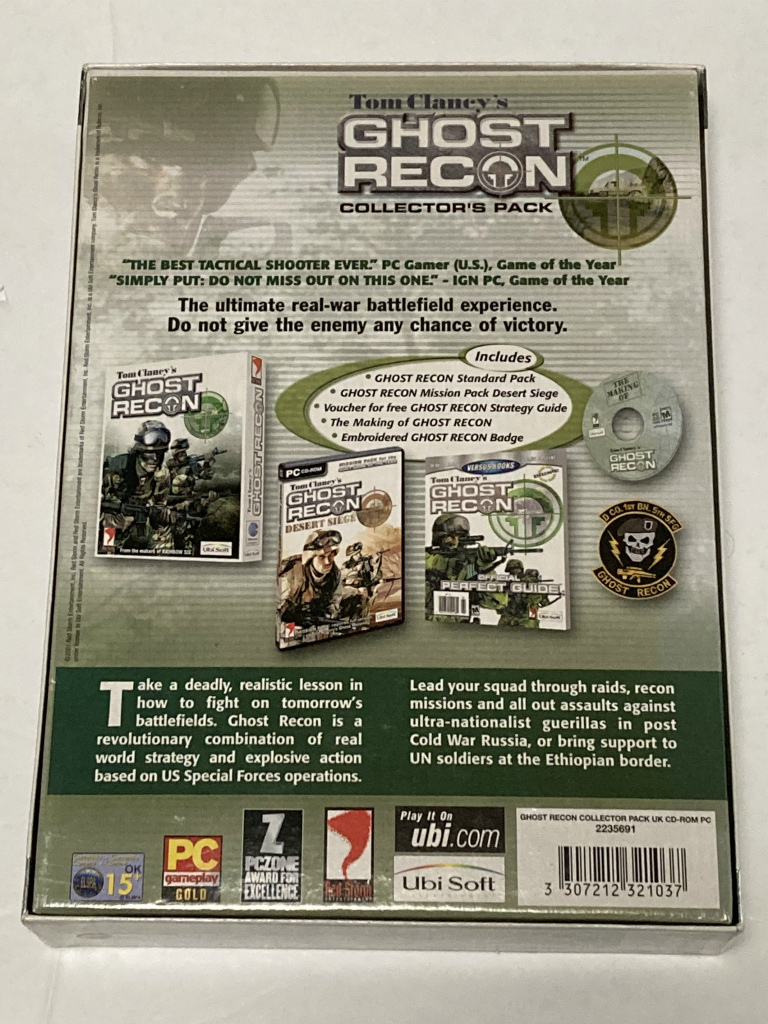 Tom Clancy's Ghost Recon: Collector's Pack(Gama of year 2001)の画像2