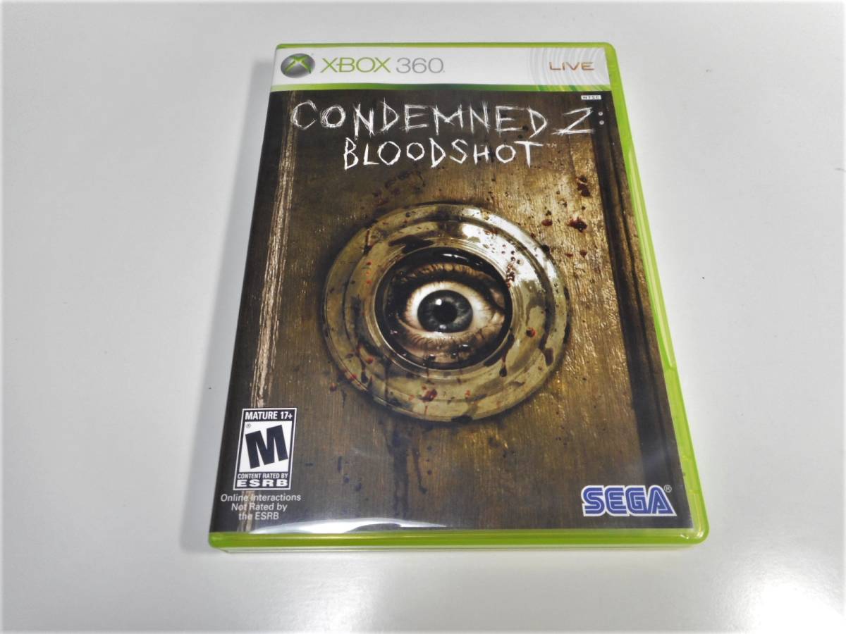 XBOX360 Condemned 2: Bloodshot コンデムド ブラッドショット 輸入版の画像1