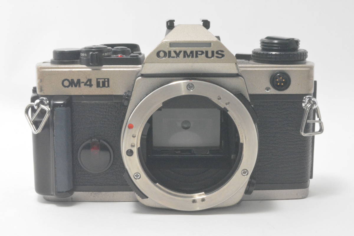 希少なグリップ付き☆並品☆オリンパス OLYMPUS OM-4 ti ボディ