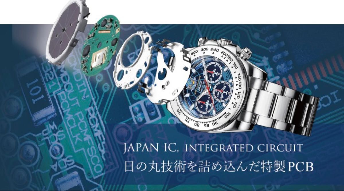 ブルーインパルス60周年記念ソーラー電波クロノグラフ | noonanwaste.com