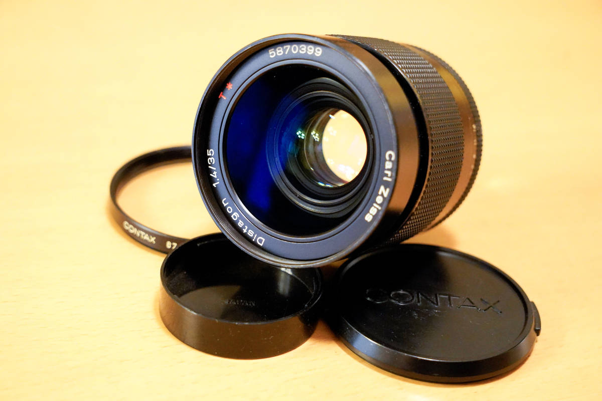 楽天 Zeiss CONTAX Distagon ツァイス F1.4 35mm T* ヤシカ