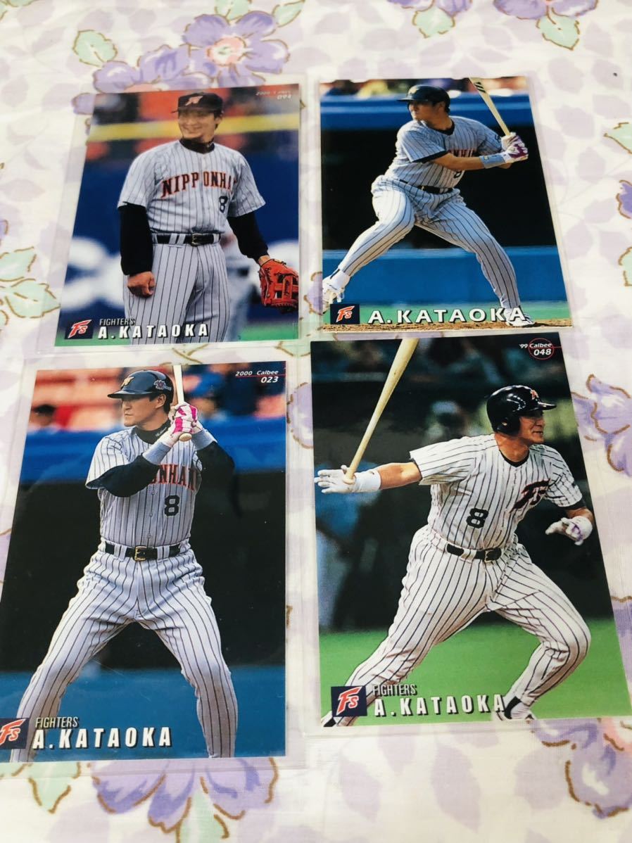 カルビープロ野球チップスカード セット売り 北海道日本ハムファイターズ 片岡篤史_画像1