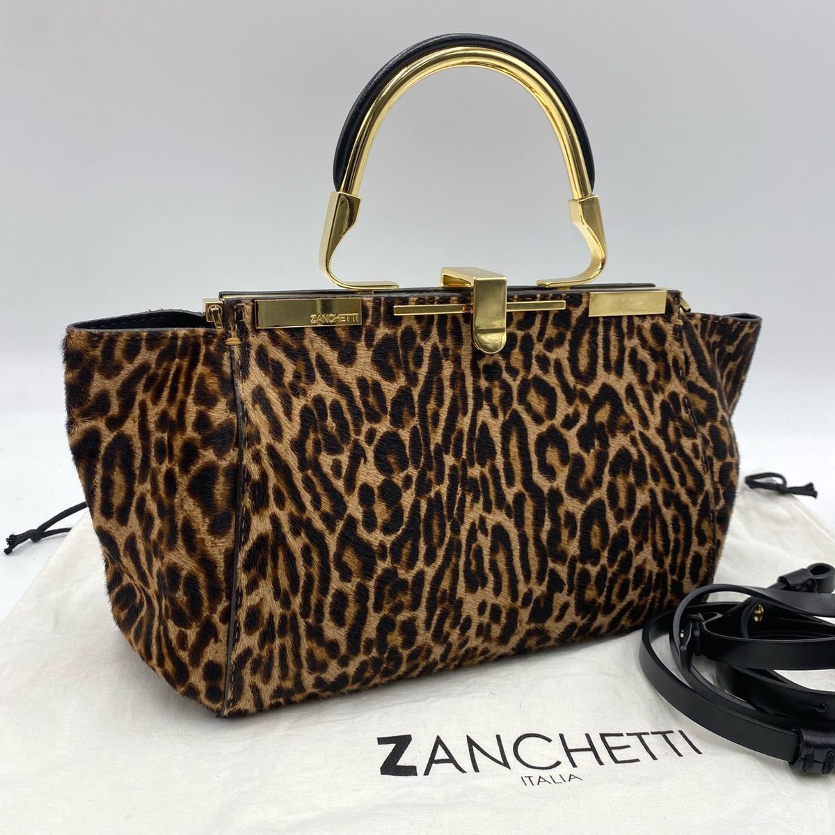 高級 ザンケッティ ZANCHETTI 3way AMLETO アムレット ショルダー